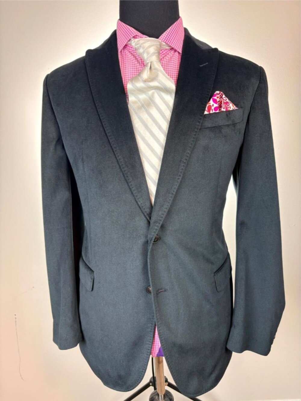 ARMANI Collezioni Modern 2Btn BLACK Sport Jacket 42 L / R